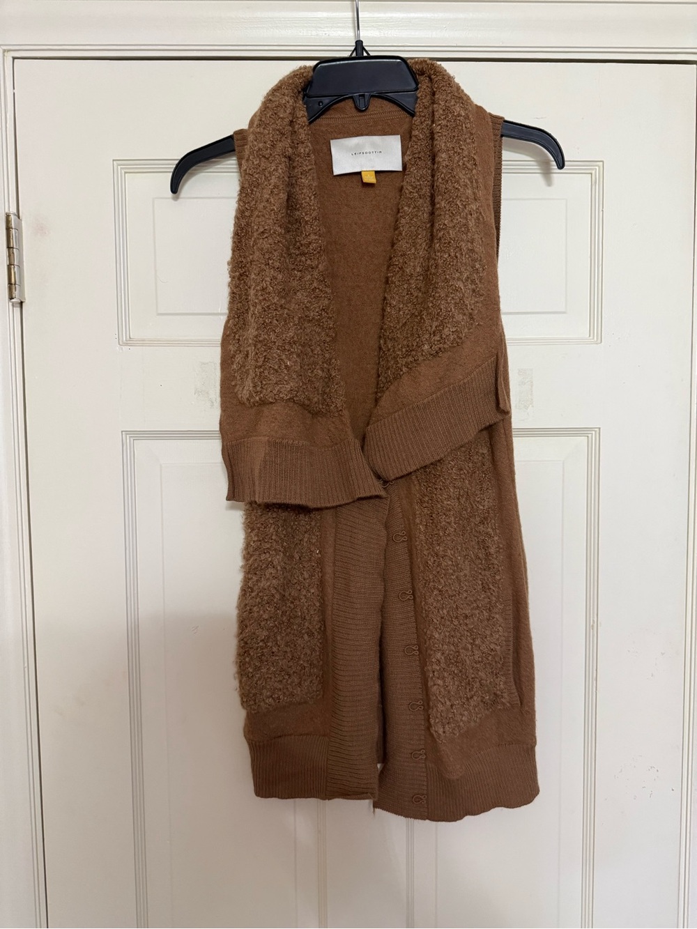 Leifsdottir Anthropologie Cardigan Vest - S